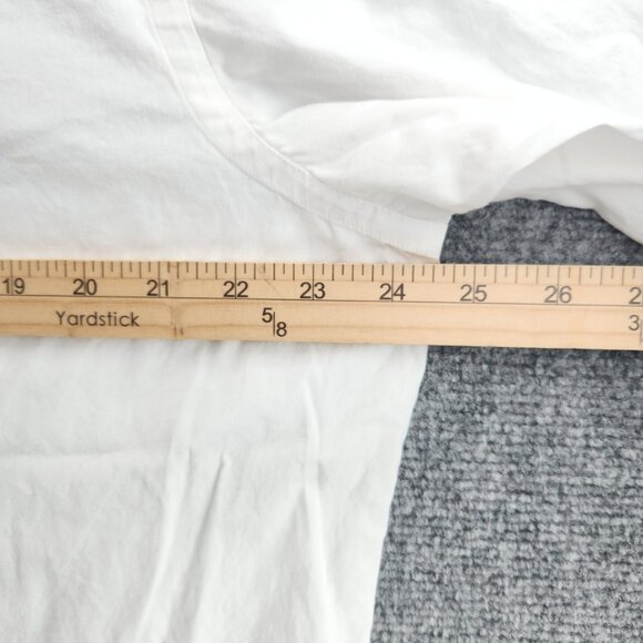 Canali Cotton French Cuff Italy 16.5 White Solid Button Up Men Luxury Shirt - Picture 13 of 16